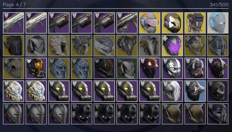 Illustration for article titled Help, I’m Drowning In Destiny 2 Gear
